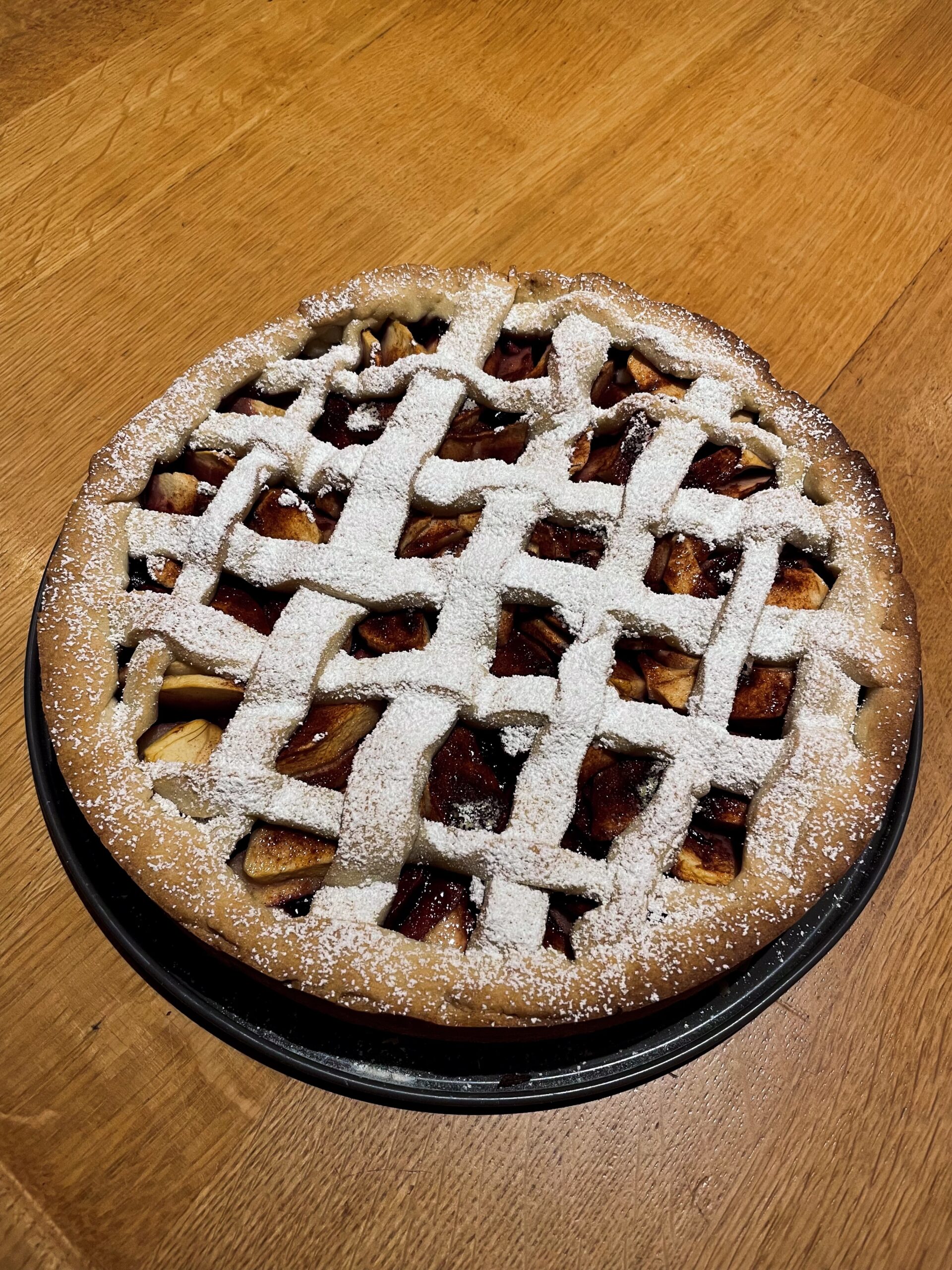 Appel-confituur taart